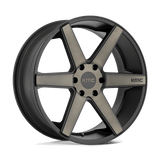 KMC KM704 20X8.5 6X135 M-BLK DTCC FACE 38MM Wheels