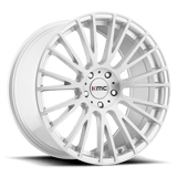 KMC KM706 20X10 5X112 BRUSHED SLV 40MM Wheels