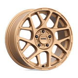 KMC KM708 17X8 5X4.5 M-BRONZE 38MM Wheels