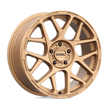 KMC KM708 18X8 5X4.5 M-BRONZE 38MM Wheels