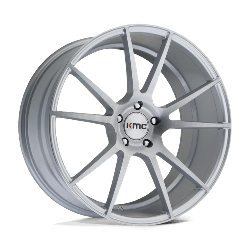 KMC KM709 20X10 5X112 BRUSHED SLV 40MM Wheels