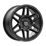 KMC KM716 17X8 5X4.5 S-BLK 38MM Wheels