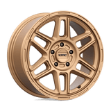 KMC KM716 17X8 5X110 M-BRONZE 38MM Wheels