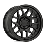 KMC KM717 17X8.5 6X4.5 S-BLK 18MM CB 66.1 Wheels