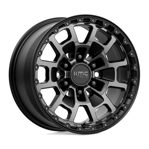 KMC KM718 17X8.5 6X135 S-BLK GTCC 18MM Wheels