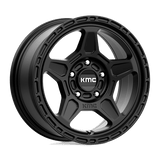 KMC KM721 15X7 5X100 S-BLK 15MM Wheels