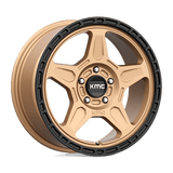 KMC KM721 17X8 5X4.5 M-BRZ BLK LP 38MM Wheels