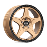KMC KM721 18X8 5X4.25 M-BRZ BLK LP 38MM Wheels
