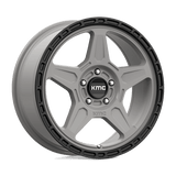 KMC KM721 18X8 5X120 S-GRAY BLK LP 38MM Wheels
