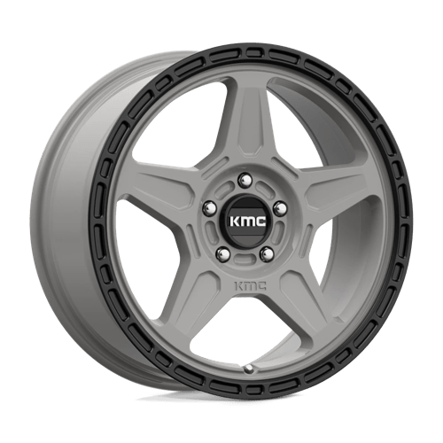 KMC KM721 18X8 5X112 S-GRAY BLK LP 38MM Wheels