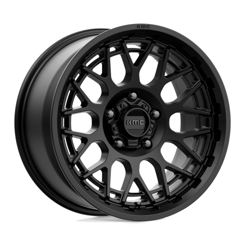 KMC KM722 17X8.5 5X5.0 S-BLK 18MM Wheels