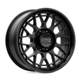 KMC KM722 20X9 8X180 S-BLK 18MM Wheels