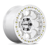 KMC RIOT BL 17X8.5 6X120 MACH +0 Wheels