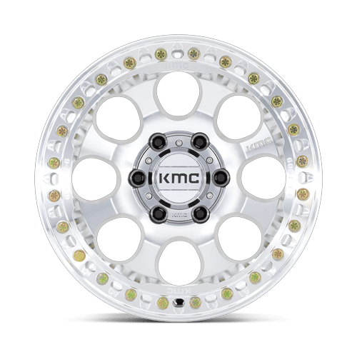 KMC RIOT BL 17X8.5 6X120 MACH +0 Wheels