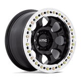 KMC KM237 17X8.5 BLANK S-BLK-MACH-RG 0MM (108-150) Wheels