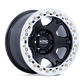 KMC VI BL 17X9 6X5.5 110 +1 S-BLK-MACH Wheels