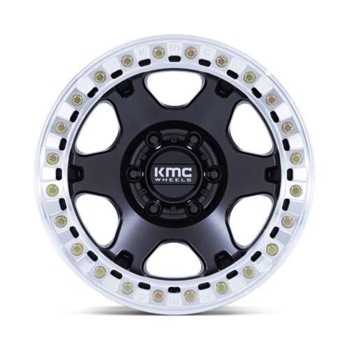 KMC VI BL 17X9 6X5.5 110 +1 S-BLK-MACH Wheels