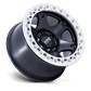 KMC VI BL 17X9 BLANK 72 -12 S-BLK-MACH Wheels