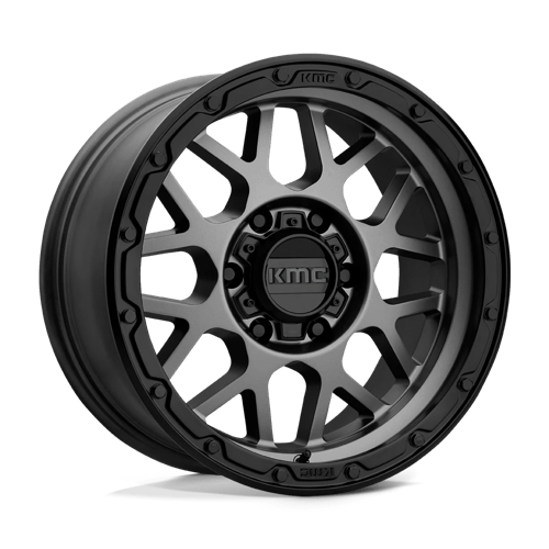 KMC KM535 17X8.5 8X6.5 M-GRAY M-BLK LP 0MM Wheels