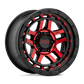 KMC KM540 17X8.5 5X5.0 G-BLK MACH RTCC 18MM Wheels