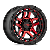 KMC KM540 17X8.5 5X5.0 G-BLK MACH RTCC 18MM Wheels