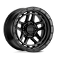 KMC KM540 17X9 6X5.5 S-BLK -02MM Wheels