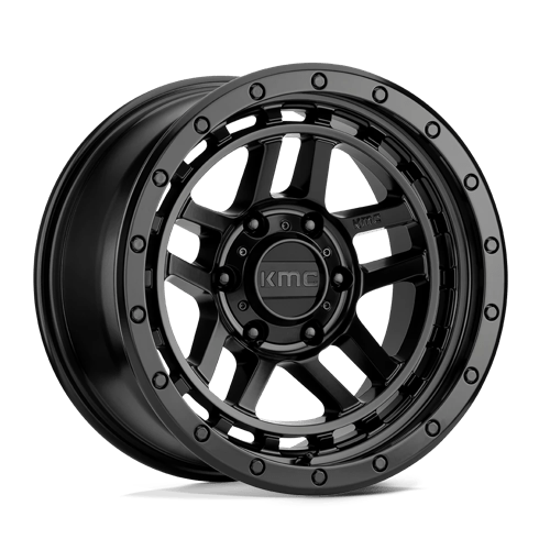 KMC KM540 17X9 6X5.5 S-BLK -02MM Wheels