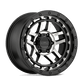 KMC KM540 17X9 6X5.5 S-BLK MACH -02MM Wheels