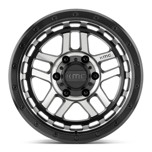 KMC KM540 17X9 6X5.5 S-BLK MACH -02MM Wheels