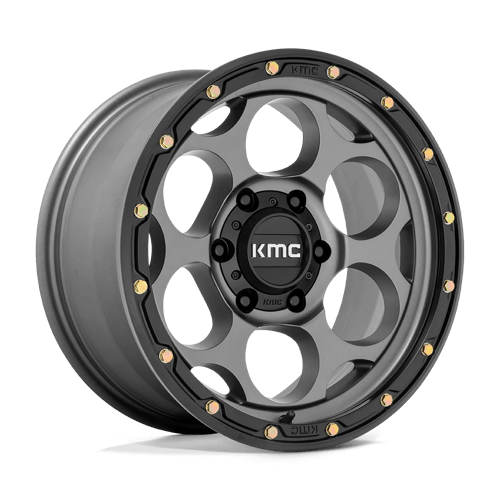 KMC KM541 17X9 5X5.0 S-GRY BLK-LP -12MM Wheels