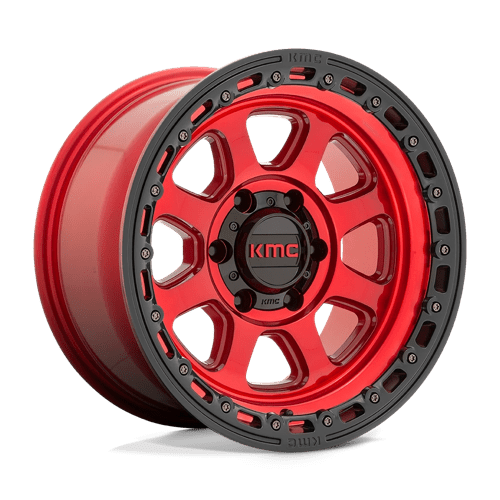 KMC KM548 18X9 8X170 C-RED BLK-LP 18MM Wheels