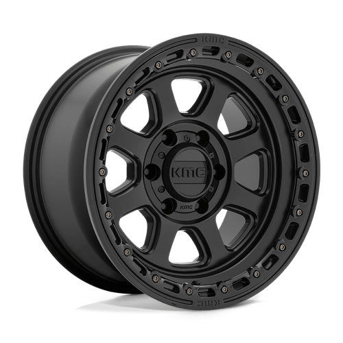 KMC KM548 20X9 6X5.5 S-BLK GB-LP 18MM Wheels