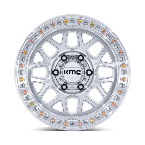 KMC GRS 17X9 5X150 110 -12 G-SLV MACH-FC Wheels