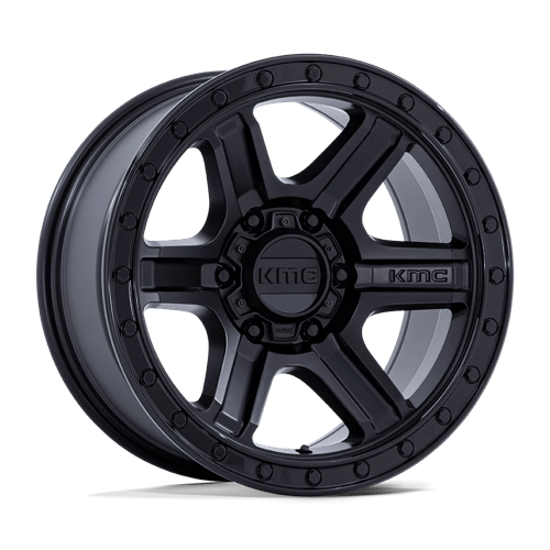 KMC OUTRUN 18X9 5X5 71 +18 MBLK GBLK-LP Wheels