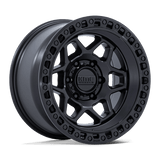 KMC TORX 17X8.5 6X5.5 106 +25 M-BLK G-BLK-LP Wheels