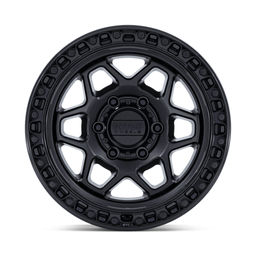 KMC TORX 17X8.5 6X4.5 66 +25 M-BLK G-BLK-LP Wheels