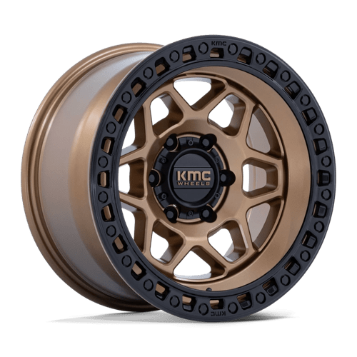 KMC TORX 17X8.5 6X4.5 66 +25 M-BRNZ G-BLK Wheels