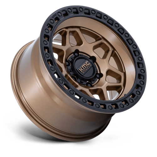 KMC TORX 17X8.5 6X120 66.9 +0 M-BRNZ G-BLK Wheels