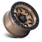 KMC TORX 17X9 5X5 71 -12 M-BRNZ G-BLK Wheels