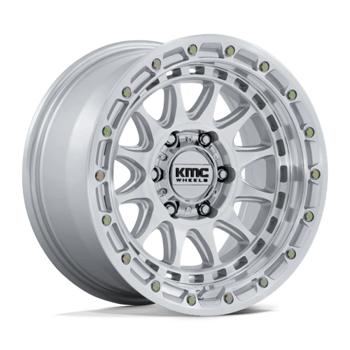 KMC CRUX 20X10 6X135 87 -18 G-SLV-MCH-FC Wheels