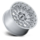 KMC CRUX 20X10 8X6.5 125 -18 G-SLV-MCH-FC Wheels