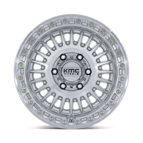 KMC NEXUS 18X9 8X6.5 125 +0 G-SLV-MCH-FC Wheels