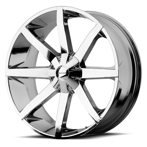 KMC KM651 20X8.5 5X4.5/4.75 CHROME 38MM Wheels