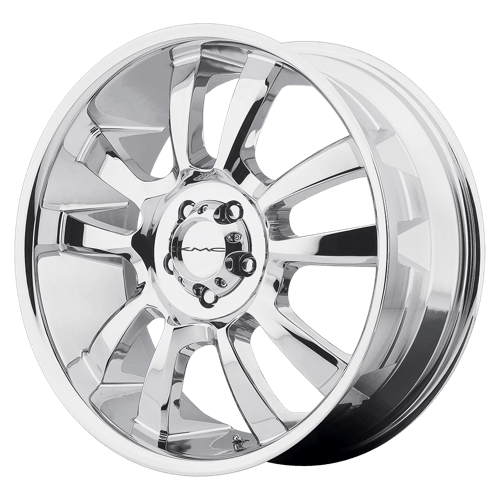 KMC KM673 24X9.5 6X5.5 CHROME 30MM Wheels