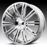 KMC KM677 D2 26X9.5 6X135/5.5 CHR +35M 100CB Wheels