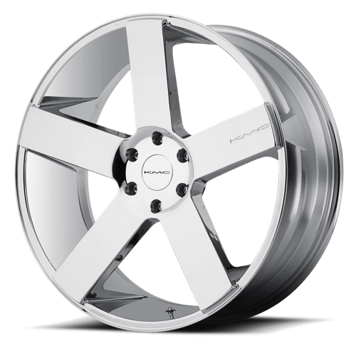 KMC KM690 22X9 6X5.5 CHROME 30MM Wheels