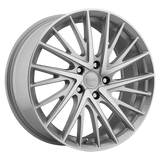 KMC KM697 18X8 5X4.5 SLV MACH 40MM Wheels