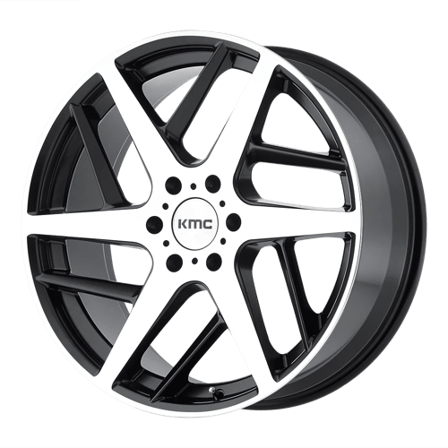 KMC KM699 22X9 5X4.5 S-BLK MACH 35MM Wheels