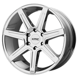 KMC KM700 24X9.5 5X5.0 CHROME 38MM Wheels