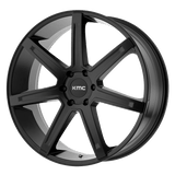 KMC KM700 20X9 5X5.5 S-BLK 15MM Wheels